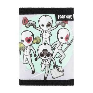 NEW CHAMPION fornite profile tri-fold wallet in grey/grey